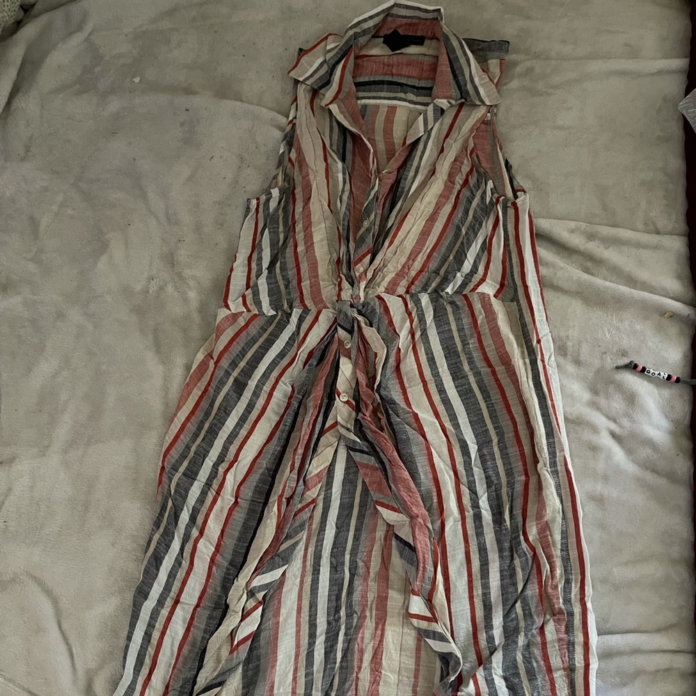 Open front long  shirt